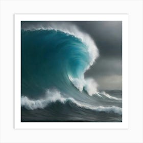 Big Wave 1 Art Print