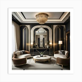 Deco Living Room 27 Art Print