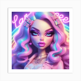 Monster High Doll 1 Art Print