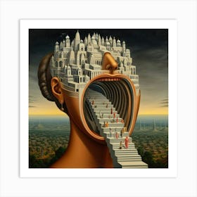 'The City Of Dreams' Art Print