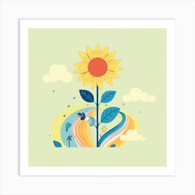 Sunflower 19 Art Print