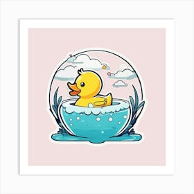 Rubber Duck 8510266 1280 Art Print