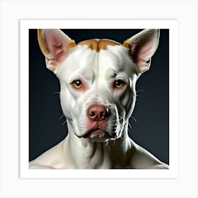 Portrait Of A Dog 2 Art Print