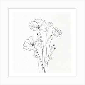 Poppies 35 Art Print