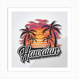 Hawaiian Sunset 1 Art Print