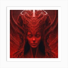 Demon Queen Art Print