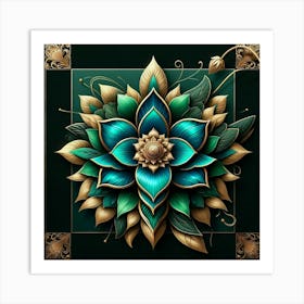 Lotus Flower 41 Art Print