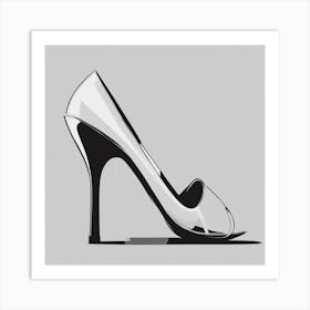 High Heeled Shoe 3 Art Print