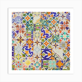 Tile Pattern — Stock Photo Art Print