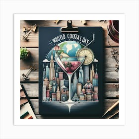 World Cocktail Day Art Print