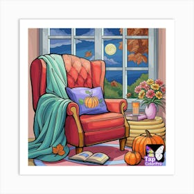 Autumn Scene Art Print