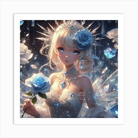 Ice Princess 1 Art Print