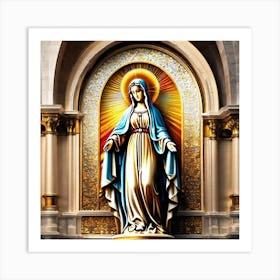Virgin Mary 8 Art Print