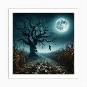 Haunted Forest Art Print