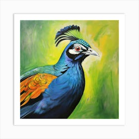 HIMALAYAN MONAL BIRD 3 Art Print