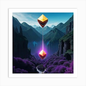 Ethereum Fantasy Adventure Art Print