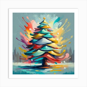 Christmas Tree 1 Art Print