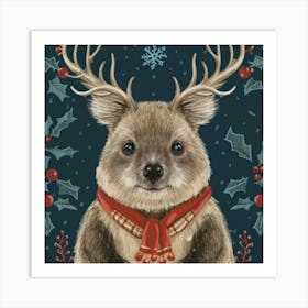 Gufo Reindeer Art Print