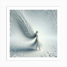 Angel Wings 45 Art Print