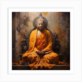 Meditation Series 02 By Csaba Fikker For Ai Art Depot 11 Art Print