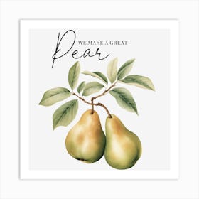 09 Pear Art Print