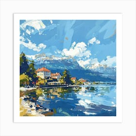 Lake Charlevoix Art Print