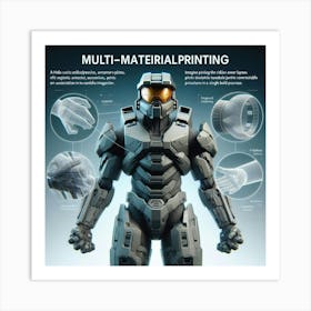 Halo Master Chief 1 Art Print