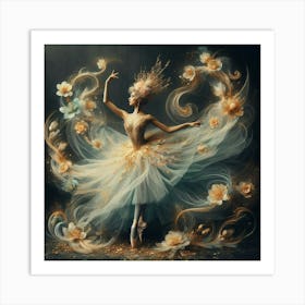 Ballerina 13 Art Print