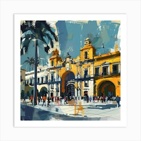 Venezuela City Art Print