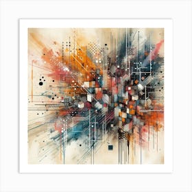 Abstract Painting 9 Art Print