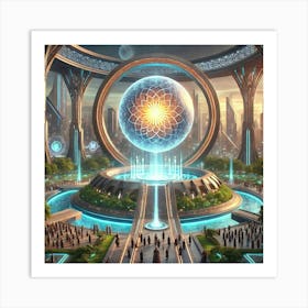 Symbol Of Unity Art Print