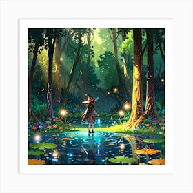 Fairy Forest 9 Art Print