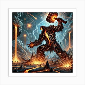 Geothermal Goliath Special Ability Art Print