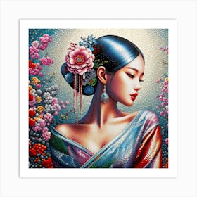 Exotic Beauty Artwork 73 Art Print