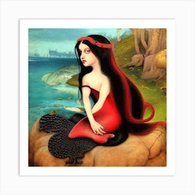 Mermaid 2 Art Print