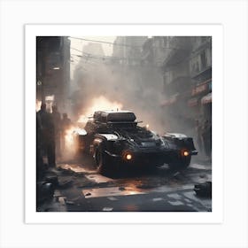 Apocalypse City 2 Art Print