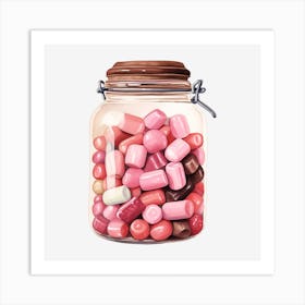 Jar Of Candy 5 Art Print