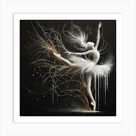 Ballerina 3 Art Print