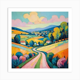 Country Road 1 Art Print