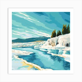 Yellowstone River Art Print