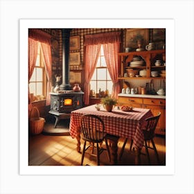 Cozy Kitchen Art Print