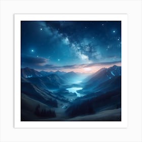 Night Sky Art Print