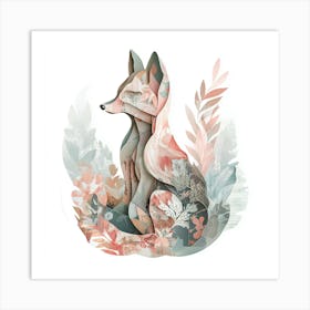 Fox Beast Art Print