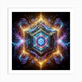 Quantum Healing Art Print