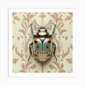 Jewerly beetle vintage poster Art Print