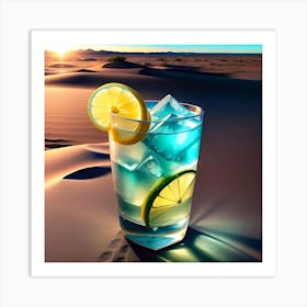 Drink In The Desert Art Print