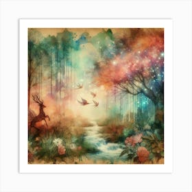 Fairytale Forest Photo Art Print