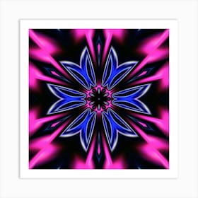 Psychedelic Flower 192 Art Print