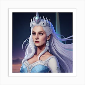 Princess Of The Kingdom Art Print