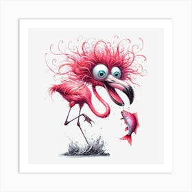 Flamingo 6 Art Print